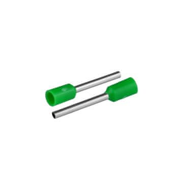 slomart Plastrol KI/T-1X0,75/18,4/20 GN izolirani kabelski završetak, zeleni, 0.75mm2