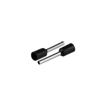 slomart PLASTROL KI/T-1X0,75/16,4/50 BK Ušičasta stopica, 10,75mm², crna, 50 kom
