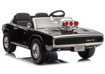 AUTONA Električni automobil Dodge Charger R/T DLS-K12 24V 7Ah - crni