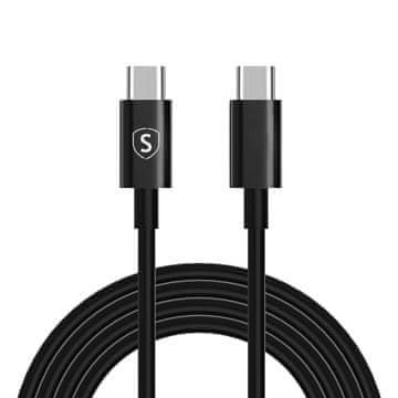 Northix Kabel za brzo punjenje USB-C na USB-C 60W, 3A, PD, 2m - Crni