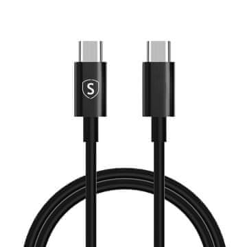 Northix Kabel za brzo punjenje USB-C na USB-C 60W, 3A, PD, 1m - Crni