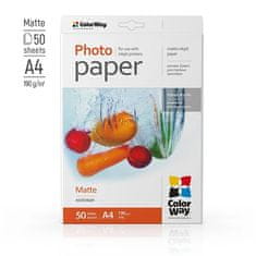 ColorWay Foto papir Mat 190g/m2, 50kom, A4 (PM190050A4)