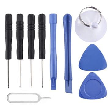Northix 10 u 1 set alata za iPhone, Samsung