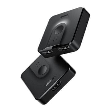 Northix UGREEN HDMI prekidač 1x HDMI na 2x HDMI 4K@60Hz - crni