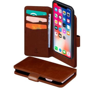 Northix Novčanik 2 u 1 za iPhone 11 i XR - smeđa
