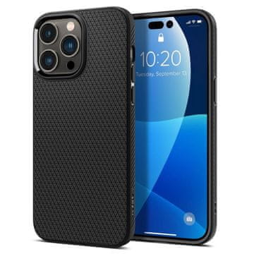 Northix Spigen Liquid Air Cover za iPhone 14 Pro - mat crna