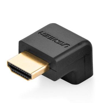 Northix Ugreen HDMI adapter pod pravim kutom - crni