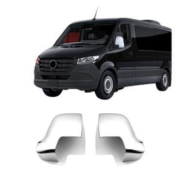 Kromirani poklopci retrovizora od ABS plastike za Mercedes Sprinter W907 2018-