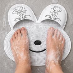 FRILLA® Silikonska četka za stopala s vakuumskim čašicama i odvojivom mini četkom | BUNNYSPA