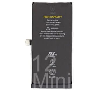 Northix Baterija velikog kapaciteta za iPhone 12 Mini - 2460 mAh