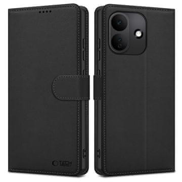 Tech-protect Wallet preklopna futrola za Xiaomi Redmi Note 17 Pro 5G, crna