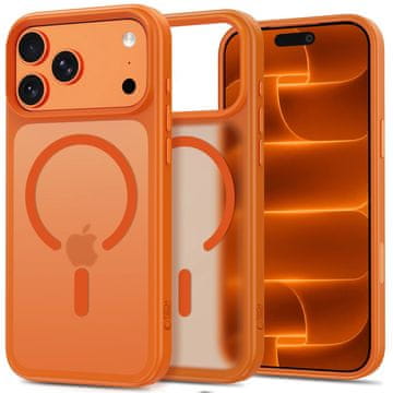 Tech-protect MagMat MagSafe CC maska za iPhone 17 Pro Max / 18 Pro Max, narančasta