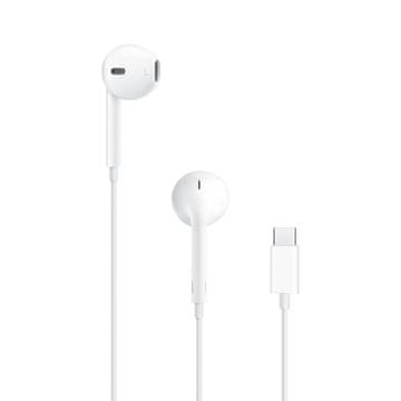 Northix Apple Earpods slušalice s mikrofonom i daljinskim upravljačem, USB-C, originalne - bijele
