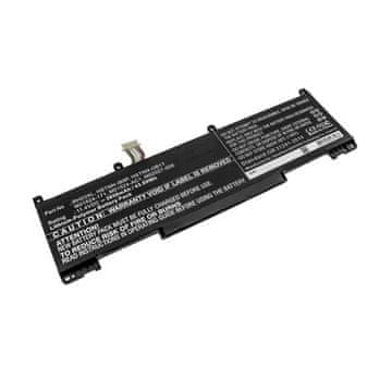 Northix Baterija za HP 3C prijenosno računalo, 45 Wh, 3,95 Ah, Li-ion, RH03045XL-PL, RH03XL