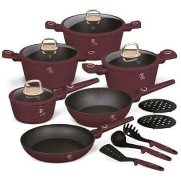 Berlingerhaus Set posuđa BH-8051 15 ks Leonardo Collection