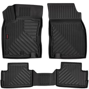 8014024 - 3D gumene prostirke s visokim rubom, pogodne za: Nissan Qashqai I (2007.-2014.)