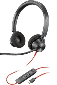 HP Blackwire 3320 USB-C stereo slušalice + USB-C/A adapter, 8X219AA