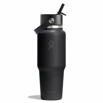 Hydro Flask termalna boca sa širokom fleksibilnom slamkom 946 ml crna WT32CFS001