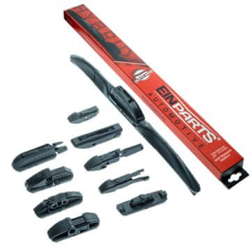 Hibridni Multiclip Easy-Click adapteri za metlice brisača automobila s 9 adaptera - 650 mm