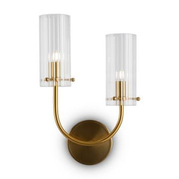 Glamurozna kristalna zidna lampa Arco Maytoni MOD223WL-02BS1