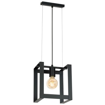 Crna Kartel viseća lampa u potkrovlju 1xE27 15W Luminex