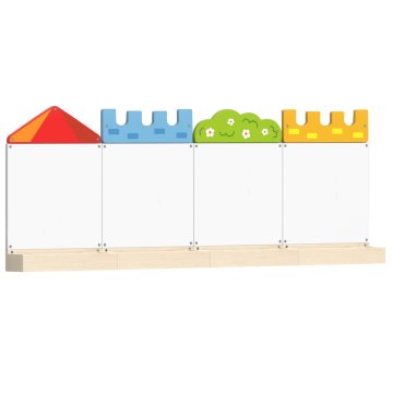 Viga Toys VIGA obrazovni sustav odbora Castle FSC certifikat