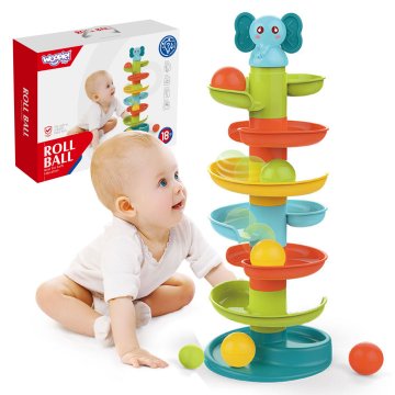 Spiralni set za stazu s lopticama + 3 loptice