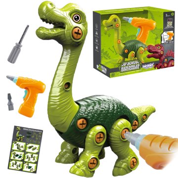 WOOPIE Set za izradu vijaka s dinosaurima + bušilica 31 komad.