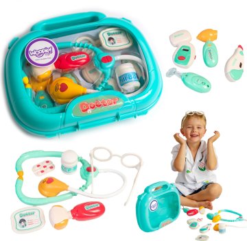 WOOPIE Medicinski set Mali doktor Doktor u koferu Svjetlo Zvuk + Aks.