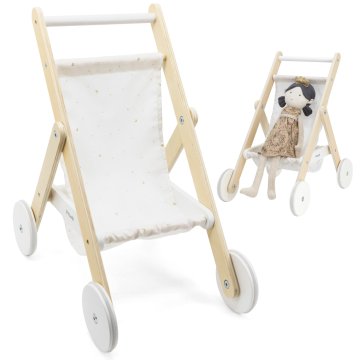 Viga Toys VIGA PolarB drvena kolica za lutke