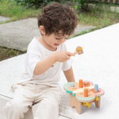 Classic world Montessori Pastelni čekić za leptir s čekićem 8 kom.
