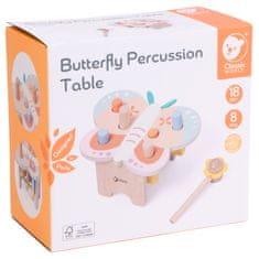 Classic world Montessori Pastelni čekić za leptir s čekićem 8 kom.
