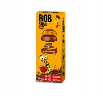 Bob Snail mliječna čokolada s mangom 30 g