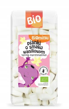 SLJEZOVI BOMBONČIĆI S OKUSOM VANILIJE ORGANSKI 100 g - BIOMINKI