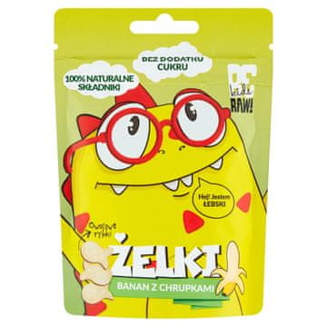 Be Raw! Gumeni bomboni od banane s čipsom 35 g
