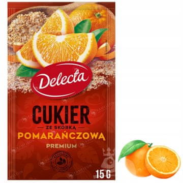 PREMIUM ŠEĆER s korom naranče 15 g
