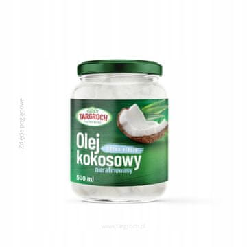 Nerafinirano hladno prešano kokosovo ulje 500 ml Targroch