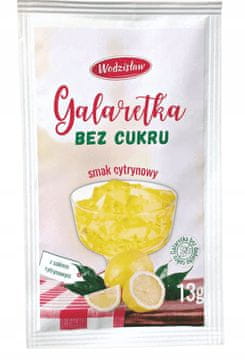 LIMUNOV ŽELE BEZ ŠEĆERA KETO sok od limuna 13 g FIT