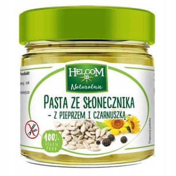 Suncokretova pasta s paprom i crnim kuminom Naturalnie 225ml