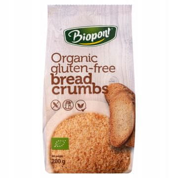 BIO ORGANSKI BEZGLUTENSKI KRUŠNI MRVICE 200 g - 200 g