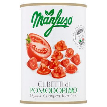 Pelati Cubetti rajčice u komadima, organske, 400 g -