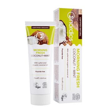 NORDICS JUTARNJA SVJEŽA PASTA ZA ZUBE BEZ FLUORIDA ECO 75 ml -