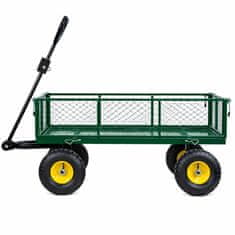 Sklopiva vrtna transportna kolica Čelična prikolica 200 kg