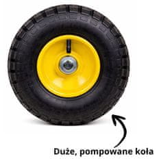Sklopiva vrtna transportna kolica Čelična prikolica 200 kg