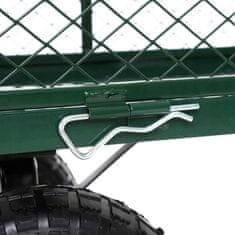 Sklopiva vrtna transportna kolica Čelična prikolica 200 kg