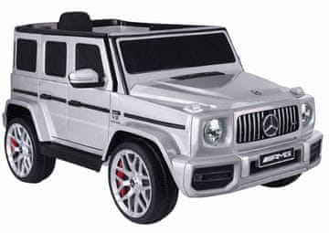 Mercedes G63 S306-1 srebrni električni automobil