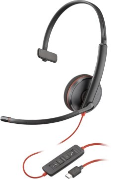 HP Blackwire 3210 Mono USB-C slušalice + USB-C/A adapter (veleprodaja), 8X214A6