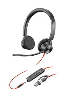 HP Blackwire 3325 stereo USB-C/3.5mm/A slušalice