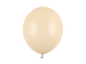 PartyDeco Baloni od čvrstog lateksa, bež, pastelni alabaster/tenk, 30 cm, 100 kom.