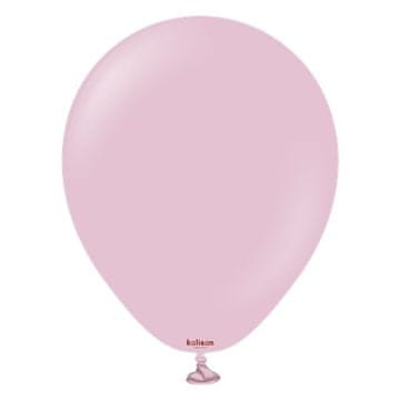 Retro baloni boje prašnjave ruže, prašnjavo ružičasti, 45 cm, 25 kom.
